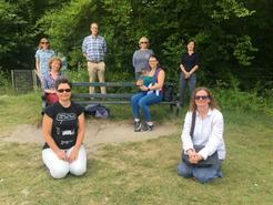 NHC group members pose