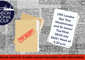 LRG london spy tour