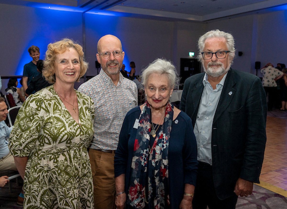 Founder members of ITI at the conference 