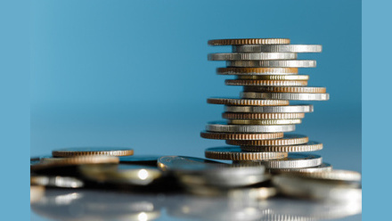 Image of stacked coins