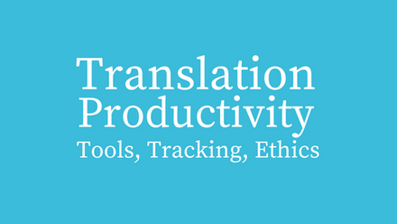 Translation productivity