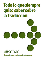 Translation Getting It Right with a green arrow, Spanish edition