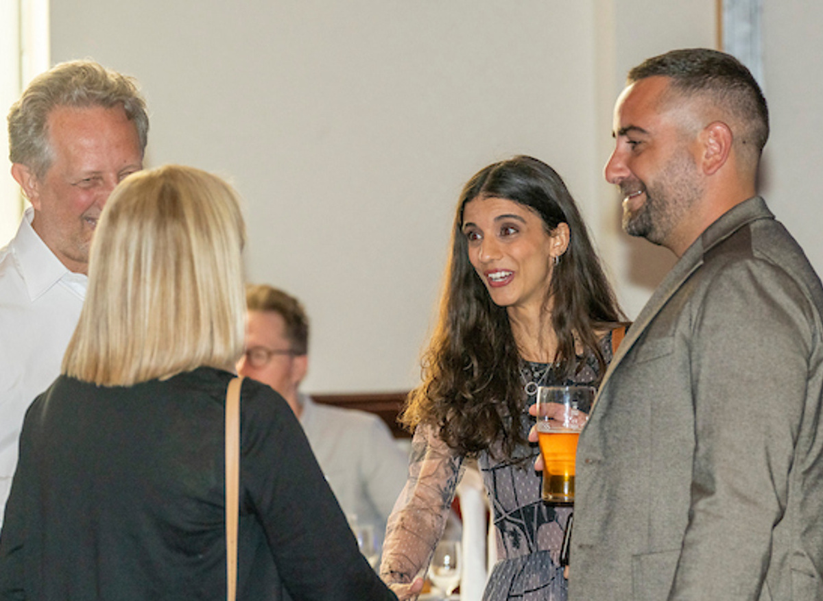 Anniversary Dinner drinks reception