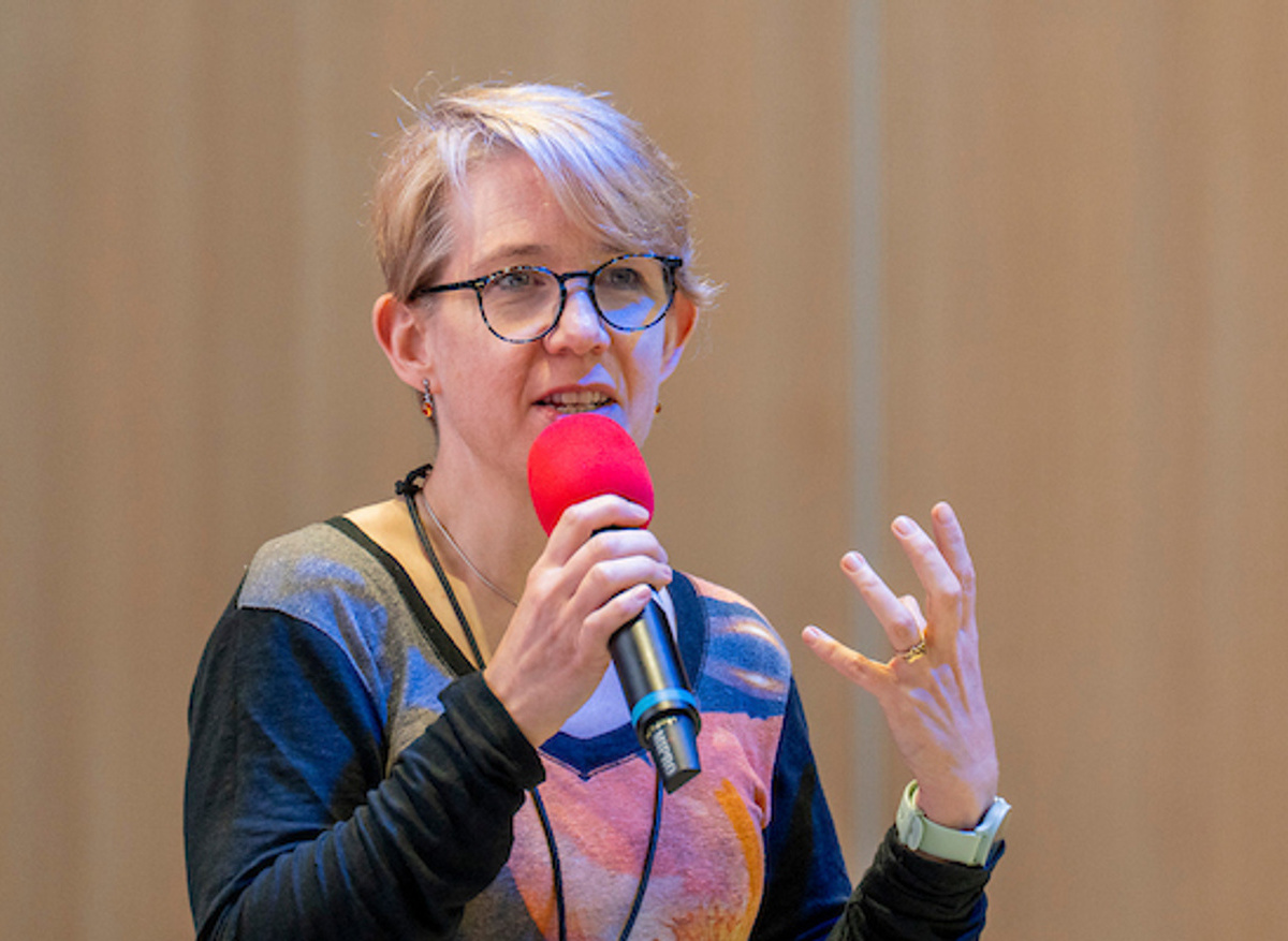 Sara Robertson, ITI CEO, rounding up